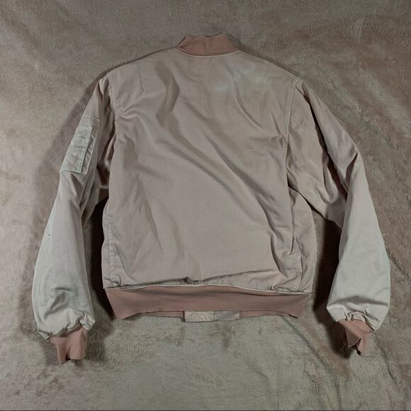 Hudson The Gene Pink Puffer Bomber Jacket S - Picture 10 of 12